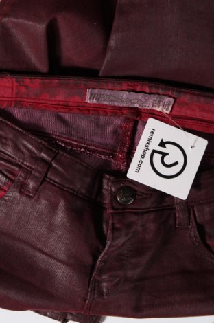 Pantaloni de femei Zara Trafaluc, Mărime M, Culoare Roșu, Preț 51,00 Lei