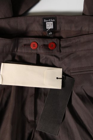 Дамски панталон Zino & Judy, Размер M, Цвят Кафяв, Цена 11,50 лв.
