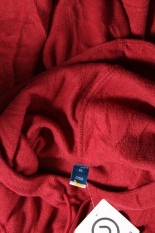 Damen Fleece Sweatshirt, Größe XL, Farbe Rot, Preis 4,44 €