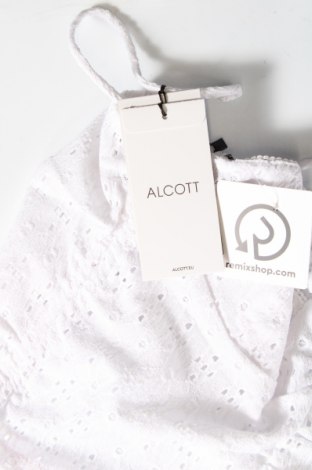 Γυναικείο αμάνικο μπλουζάκι Alcott, Μέγεθος M, Χρώμα Λευκό, Τιμή 4,22 €
