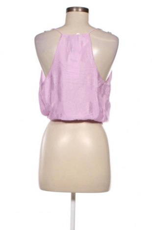 Γυναικείο αμάνικο μπλουζάκι Bershka, Μέγεθος XS, Χρώμα Βιολετί, Τιμή 4,00 €