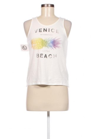 Γυναικείο αμάνικο μπλουζάκι Cache Cache, Μέγεθος M, Χρώμα Λευκό, Τιμή 5,19 €