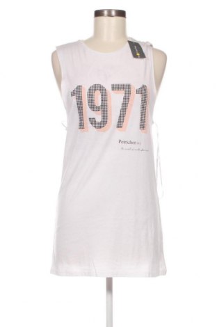 Γυναικείο αμάνικο μπλουζάκι Cache Cache, Μέγεθος M, Χρώμα Λευκό, Τιμή 5,19 €