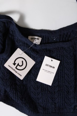 Γυναικείο αμάνικο μπλουζάκι Cotton On, Μέγεθος L, Χρώμα Μπλέ, Τιμή 7,25 €