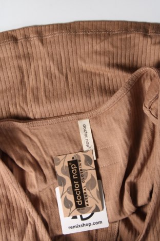 Γυναικείο αμάνικο μπλουζάκι Doctor Nap, Μέγεθος XL, Χρώμα Καφέ, Τιμή 6,58 €