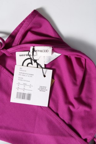 Γυναικείο αμάνικο μπλουζάκι Even&Odd, Μέγεθος XL, Χρώμα Βιολετί, Τιμή 3,57 €
