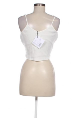 Γυναικείο αμάνικο μπλουζάκι Even&Odd, Μέγεθος L, Χρώμα Λευκό, Τιμή 5,52 €