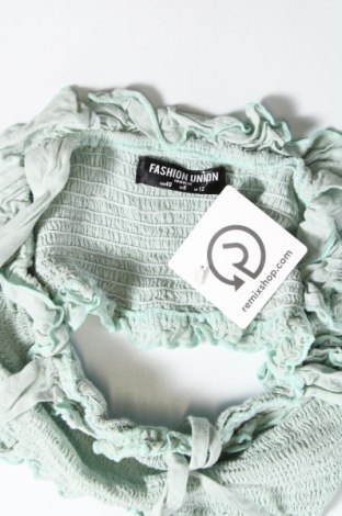 Γυναικείο αμάνικο μπλουζάκι Fashion Union, Μέγεθος M, Χρώμα Μπλέ, Τιμή 2,54 €