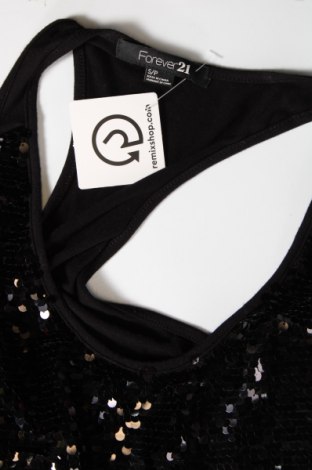 Γυναικείο αμάνικο μπλουζάκι Forever 21, Μέγεθος S, Χρώμα Μαύρο, Τιμή 1,60 €