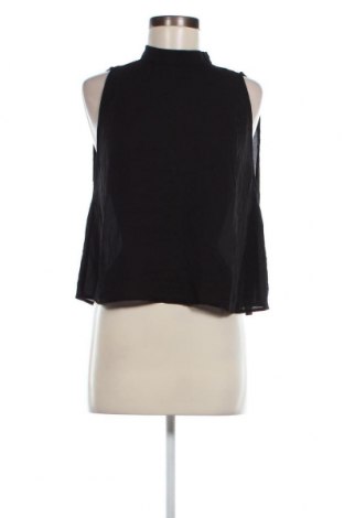 Γυναικείο αμάνικο μπλουζάκι Gina Tricot, Μέγεθος M, Χρώμα Μαύρο, Τιμή 4,15 €