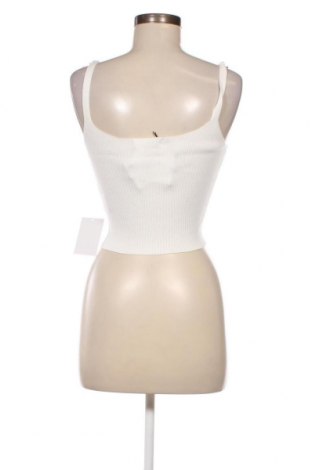 Γυναικείο αμάνικο μπλουζάκι Glamorous, Μέγεθος M, Χρώμα Λευκό, Τιμή 14,65 €
