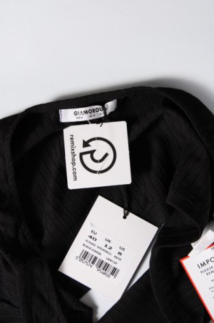 Γυναικείο αμάνικο μπλουζάκι Glamour, Μέγεθος M, Χρώμα Μαύρο, Τιμή 3,35 €