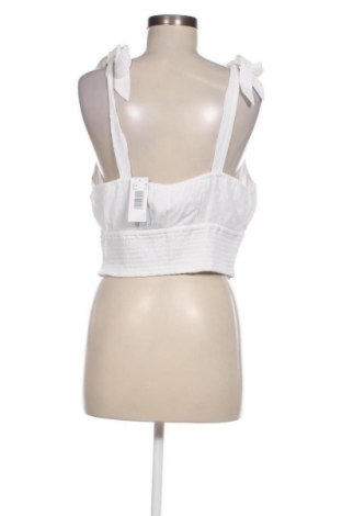 Γυναικείο αμάνικο μπλουζάκι Hollister, Μέγεθος XL, Χρώμα Λευκό, Τιμή 5,53 €
