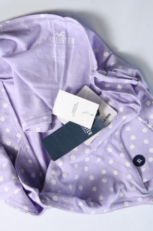 Γυναικείο αμάνικο μπλουζάκι Hollister, Μέγεθος XL, Χρώμα Βιολετί, Τιμή 4,49 €