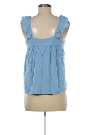 Γυναικείο αμάνικο μπλουζάκι Ichi, Μέγεθος M, Χρώμα Μπλέ, Τιμή 14,95 €