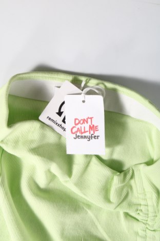 Γυναικείο αμάνικο μπλουζάκι Jennyfer, Μέγεθος S, Χρώμα Πράσινο, Τιμή 4,76 €