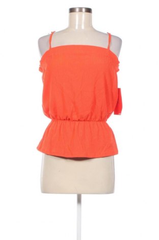 Γυναικείο αμάνικο μπλουζάκι Kiabi, Μέγεθος XS, Χρώμα Πορτοκαλί, Τιμή 2,71 €