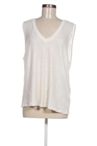 Γυναικείο αμάνικο μπλουζάκι Kiabi, Μέγεθος XL, Χρώμα Εκρού, Τιμή 10,60 €