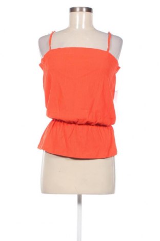 Γυναικείο αμάνικο μπλουζάκι Kiabi, Μέγεθος S, Χρώμα Πορτοκαλί, Τιμή 3,57 €