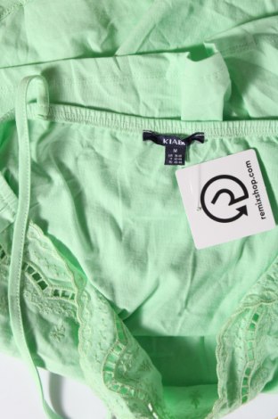 Γυναικείο αμάνικο μπλουζάκι Kiabi, Μέγεθος M, Χρώμα Πράσινο, Τιμή 5,41 €