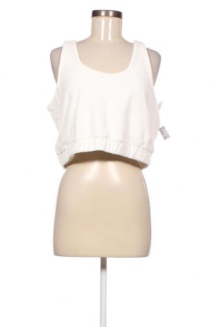 Γυναικείο αμάνικο μπλουζάκι Kiabi, Μέγεθος XL, Χρώμα Λευκό, Τιμή 4,44 €