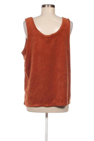 Γυναικείο αμάνικο μπλουζάκι Kiabi, Μέγεθος XL, Χρώμα Καφέ, Τιμή 10,82 €