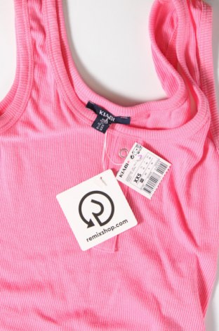 Γυναικείο αμάνικο μπλουζάκι Kiabi, Μέγεθος XXS, Χρώμα Ρόζ , Τιμή 3,79 €