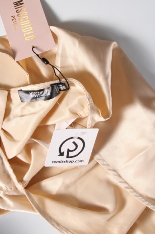 Γυναικείο αμάνικο μπλουζάκι Missguided, Μέγεθος S, Χρώμα  Μπέζ, Τιμή 3,35 €