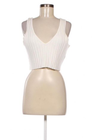 Γυναικείο αμάνικο μπλουζάκι Monki, Μέγεθος XL, Χρώμα Λευκό, Τιμή 7,83 €