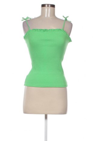 Γυναικείο αμάνικο μπλουζάκι Pieces, Μέγεθος XS, Χρώμα Πράσινο, Τιμή 5,57 €
