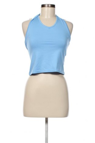 Γυναικείο αμάνικο μπλουζάκι Pieces, Μέγεθος M, Χρώμα Μπλέ, Τιμή 4,73 €