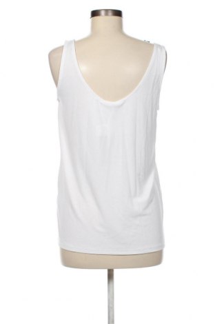 Γυναικείο αμάνικο μπλουζάκι Pieces, Μέγεθος L, Χρώμα Λευκό, Τιμή 5,99 €