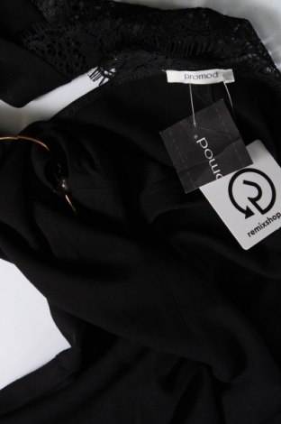 Tricou de damă Promod, Mărime M, Culoare Negru, Preț 95,39 Lei