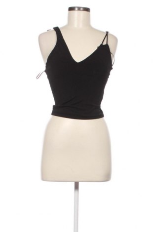 Γυναικείο αμάνικο μπλουζάκι Pull&Bear, Μέγεθος S, Χρώμα Μαύρο, Τιμή 6,06 €