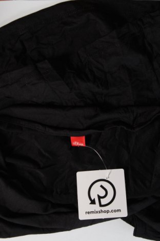 Γυναικείο αμάνικο μπλουζάκι S.Oliver, Μέγεθος L, Χρώμα Μαύρο, Τιμή 3,28 €