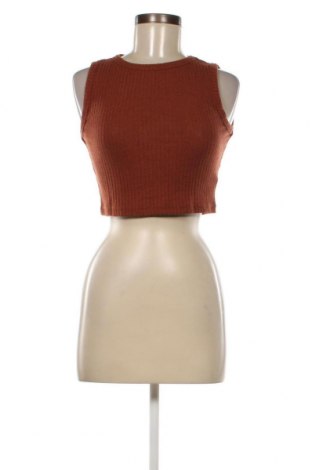 Γυναικείο αμάνικο μπλουζάκι SHEIN, Μέγεθος M, Χρώμα Καφέ, Τιμή 4,02 €