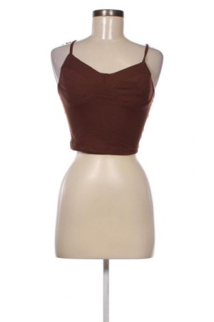 Γυναικείο αμάνικο μπλουζάκι SHEIN, Μέγεθος L, Χρώμα Καφέ, Τιμή 2,97 €