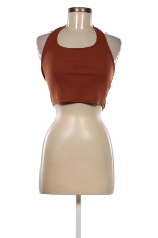 Γυναικείο αμάνικο μπλουζάκι SHEIN, Μέγεθος S, Χρώμα Καφέ, Τιμή 3,06 €