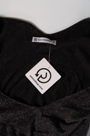 Γυναικείο αμάνικο μπλουζάκι SZACHOWNICA, Μέγεθος S, Χρώμα Μαύρο, Τιμή 2,08 €