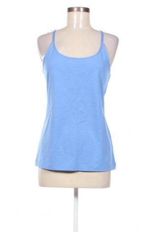 Γυναικείο αμάνικο μπλουζάκι Sandwich_, Μέγεθος L, Χρώμα Μπλέ, Τιμή 18,24 €