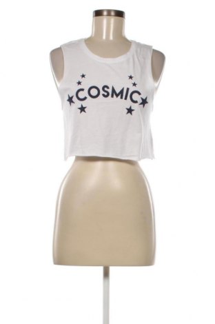 Γυναικείο αμάνικο μπλουζάκι Tally Weijl, Μέγεθος M, Χρώμα Λευκό, Τιμή 4,54 €