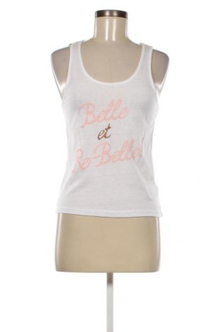 Γυναικείο αμάνικο μπλουζάκι Tally Weijl, Μέγεθος S, Χρώμα Λευκό, Τιμή 5,30 €