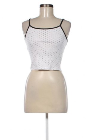 Γυναικείο αμάνικο μπλουζάκι Tally Weijl, Μέγεθος L, Χρώμα Λευκό, Τιμή 3,57 €