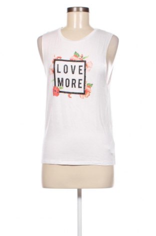 Γυναικείο αμάνικο μπλουζάκι Tally Weijl, Μέγεθος XS, Χρώμα Λευκό, Τιμή 3,14 €