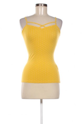 Γυναικείο αμάνικο μπλουζάκι Tally Weijl, Μέγεθος XS, Χρώμα Κίτρινο, Τιμή 10,82 €