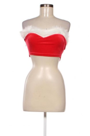 Γυναικείο αμάνικο μπλουζάκι Threadbare, Μέγεθος XS, Χρώμα Κόκκινο, Τιμή 4,00 €