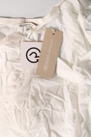 Γυναικείο αμάνικο μπλουζάκι Tom Tailor, Μέγεθος XXL, Χρώμα Λευκό, Τιμή 14,95 €