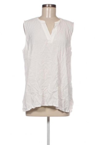 Γυναικείο αμάνικο μπλουζάκι Tom Tailor, Μέγεθος XXL, Χρώμα Λευκό, Τιμή 14,95 €