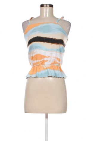 Γυναικείο αμάνικο μπλουζάκι Tom Tailor, Μέγεθος S, Χρώμα Πολύχρωμο, Τιμή 7,33 €