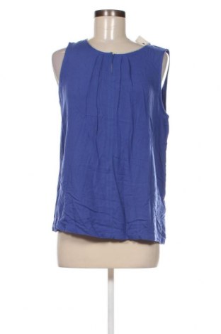 Γυναικείο αμάνικο μπλουζάκι Tom Tailor, Μέγεθος L, Χρώμα Μπλέ, Τιμή 7,33 €